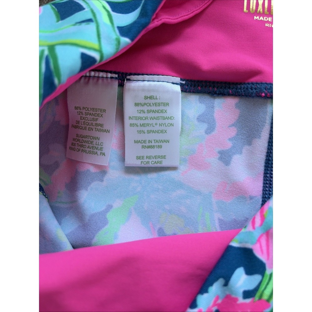 Lilly Pulitzer Weekender Palm High-Rise Crop Legging Size Medium - Picture 4 of 4